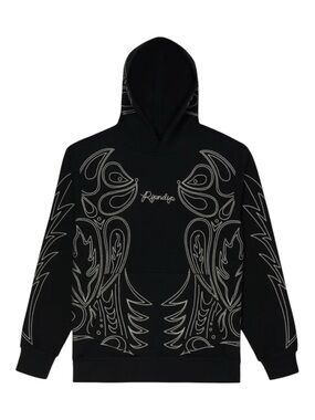 RIPNDIP Howdy Black Graphic Hoodie